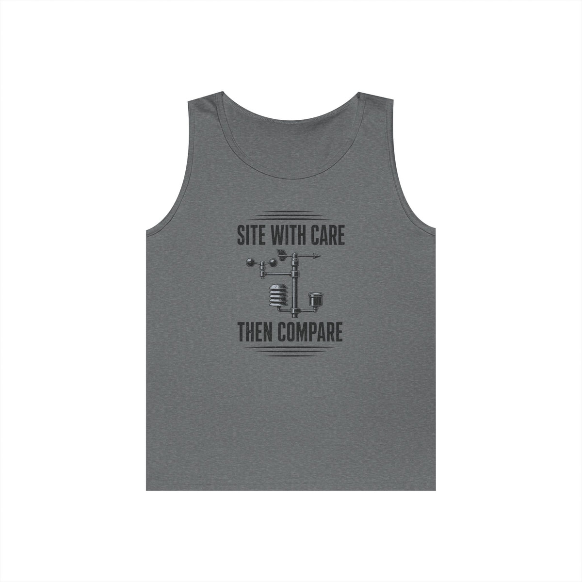 Site with Care Then Compare Tank Top