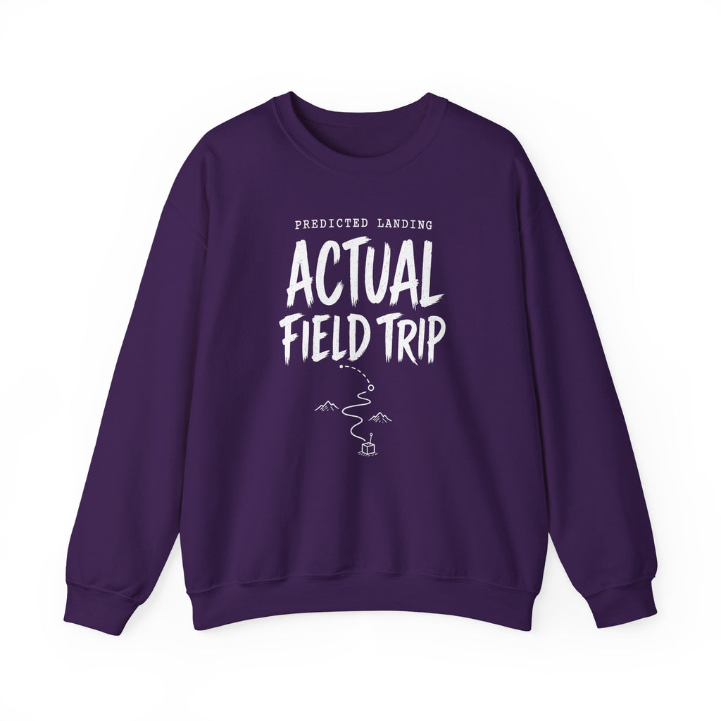 Predicted Landing Actual Field Trip Crewneck