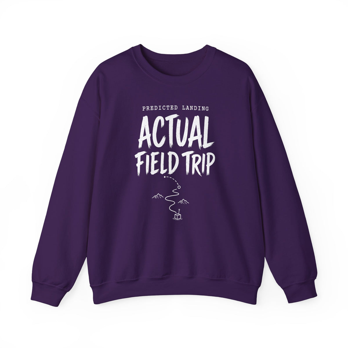 Predicted Landing Actual Field Trip Crewneck