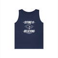 Siting Is Believing Tank Top