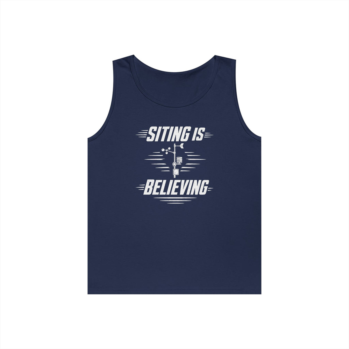 Siting Is Believing Tank Top