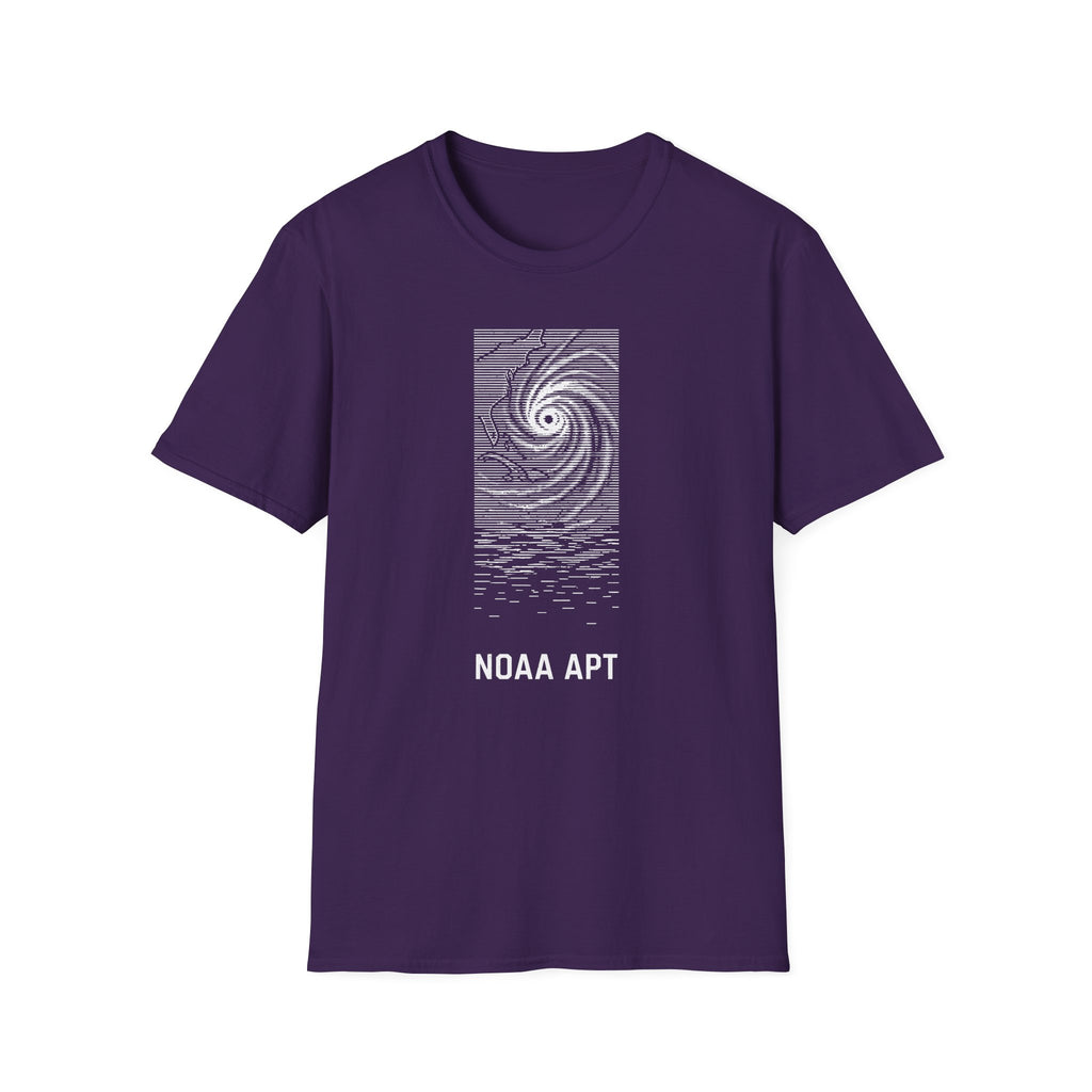 One Weather Image Reconstructed Progressively from Received Scan Lines T-Shirt