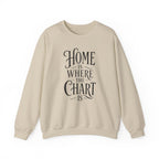 Home Is Where the Chart Is Crewneck