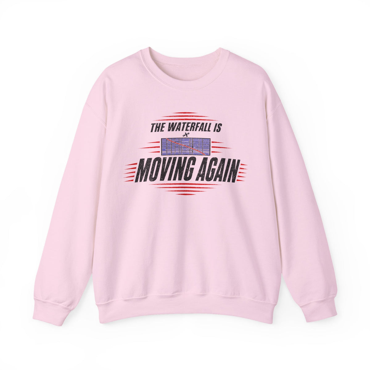 The Waterfall Is Moving Again Crewneck