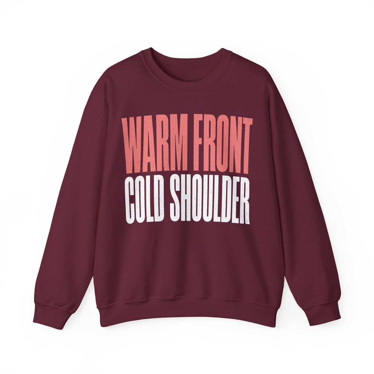 Warm Front Cold Shoulder Crewneck