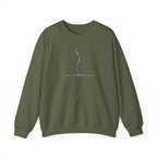 Measured to Here Predicted From Here Crewneck