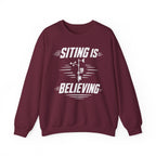 Siting Is Believing Crewneck