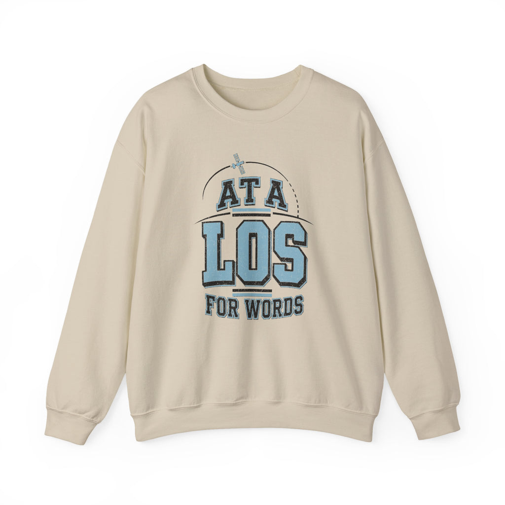 At a LOS for Words Crewneck