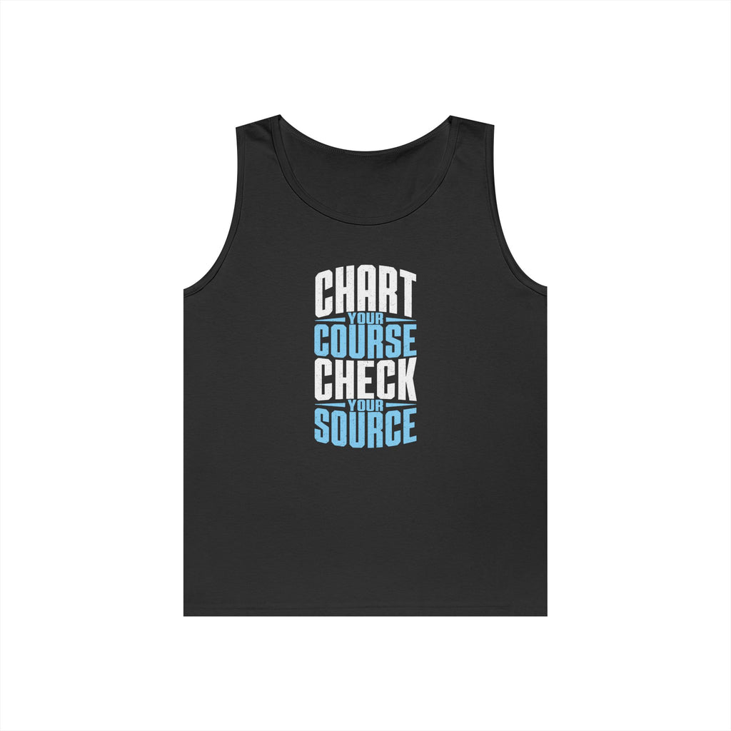 Chart Your Course Check Your Source Tank Top