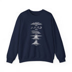 Cloud Description Levels Crewneck