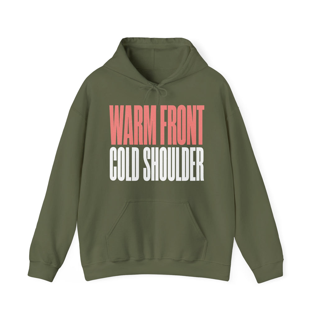 Warm Front Cold Shoulder Hoodie