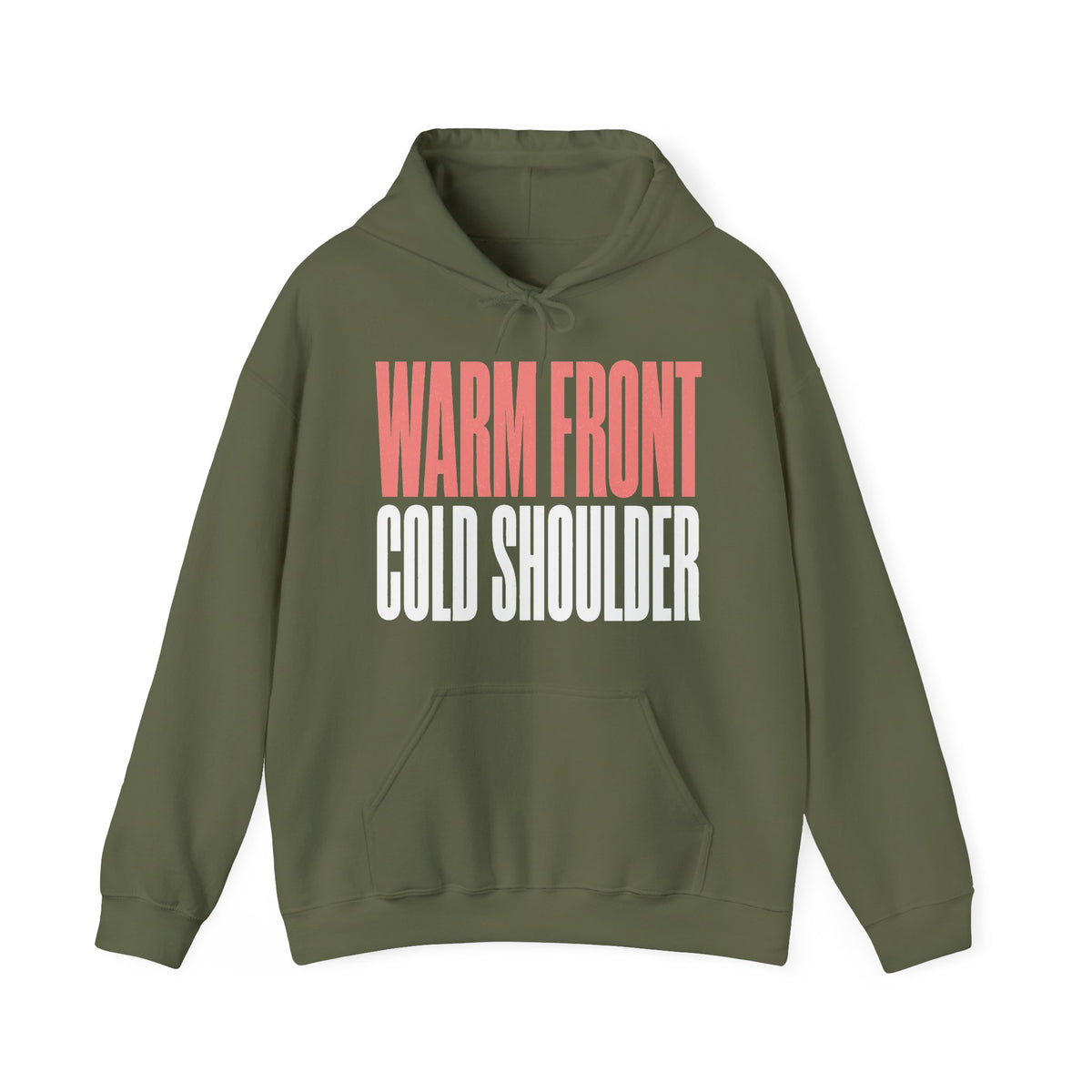 Warm Front Cold Shoulder Hoodie