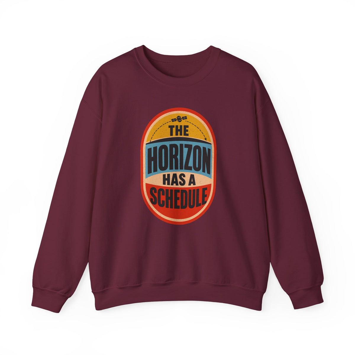 The Horizon Has a Schedule Crewneck