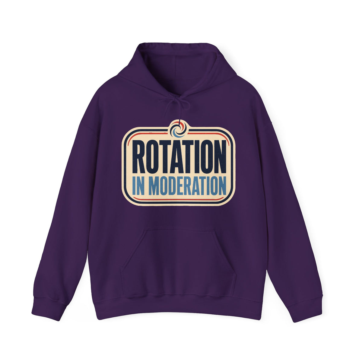 Rotation in Moderation Hoodie