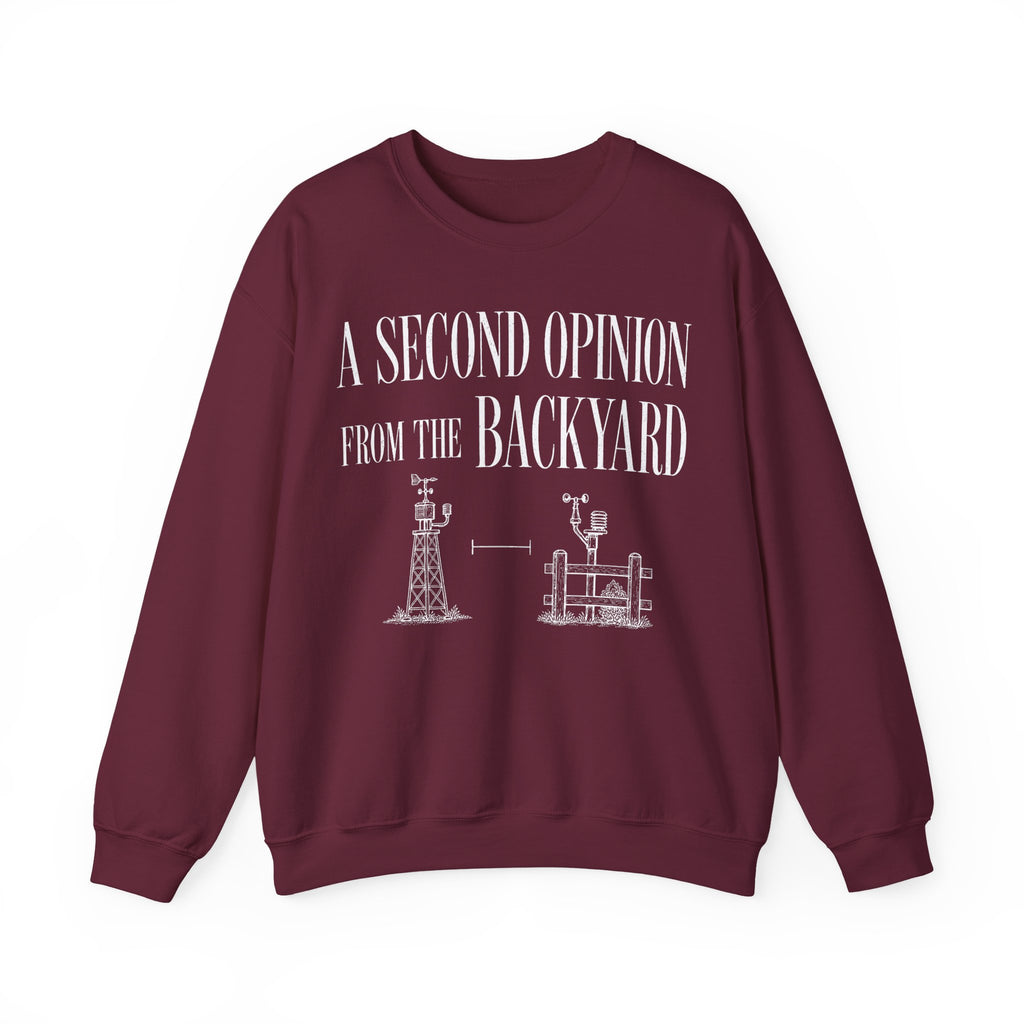 A Second Opinion From the Backyard Crewneck