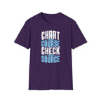 Chart Your Course Check Your Source T-Shirt