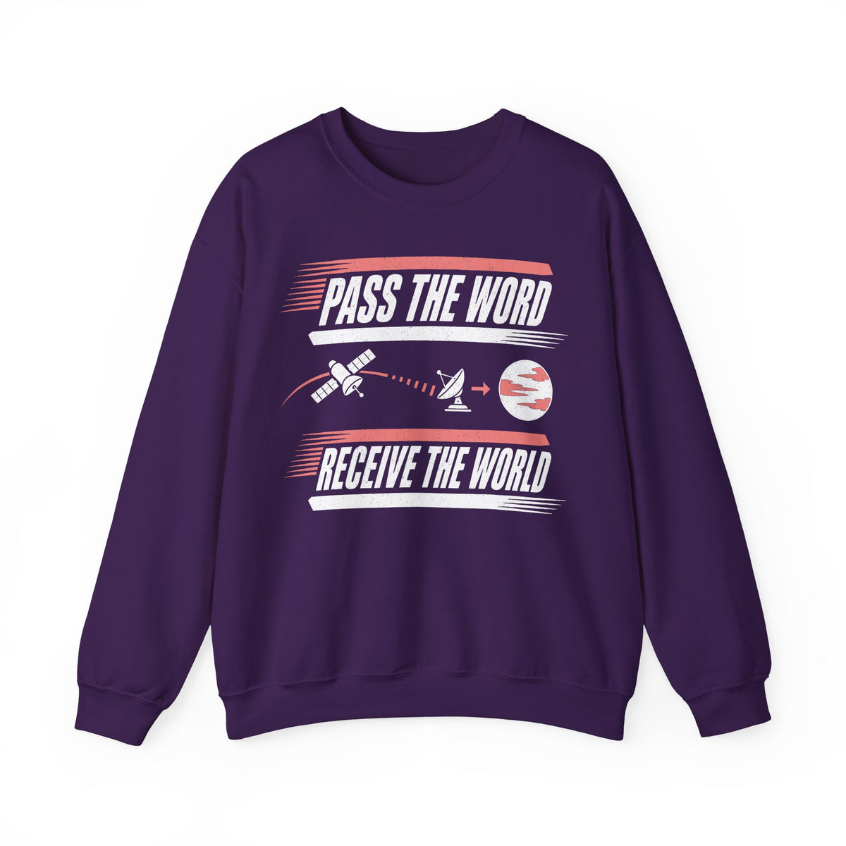 Pass the Word Receive the World Crewneck