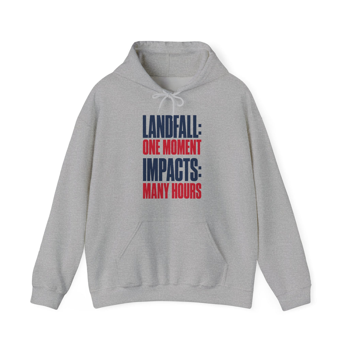 Landfall: One Moment Impacts: Many Hours Hoodie