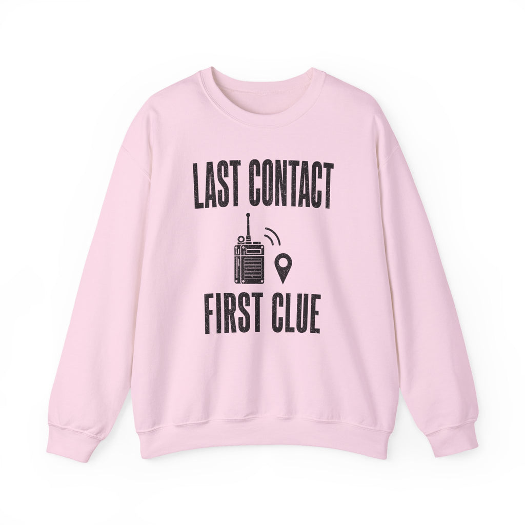 Last Contact First Clue Crewneck