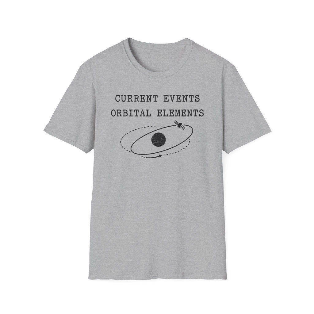 Current Events Orbital Elements T-Shirt
