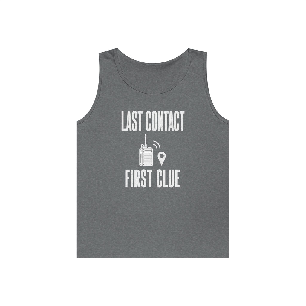 Last Contact First Clue Tank Top
