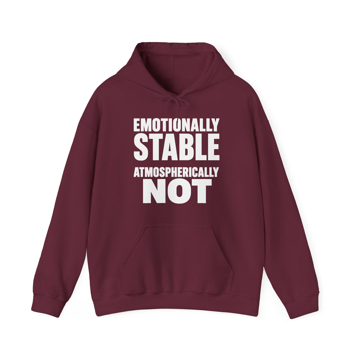 Emotionally Stable Atmospherically Not Hoodie
