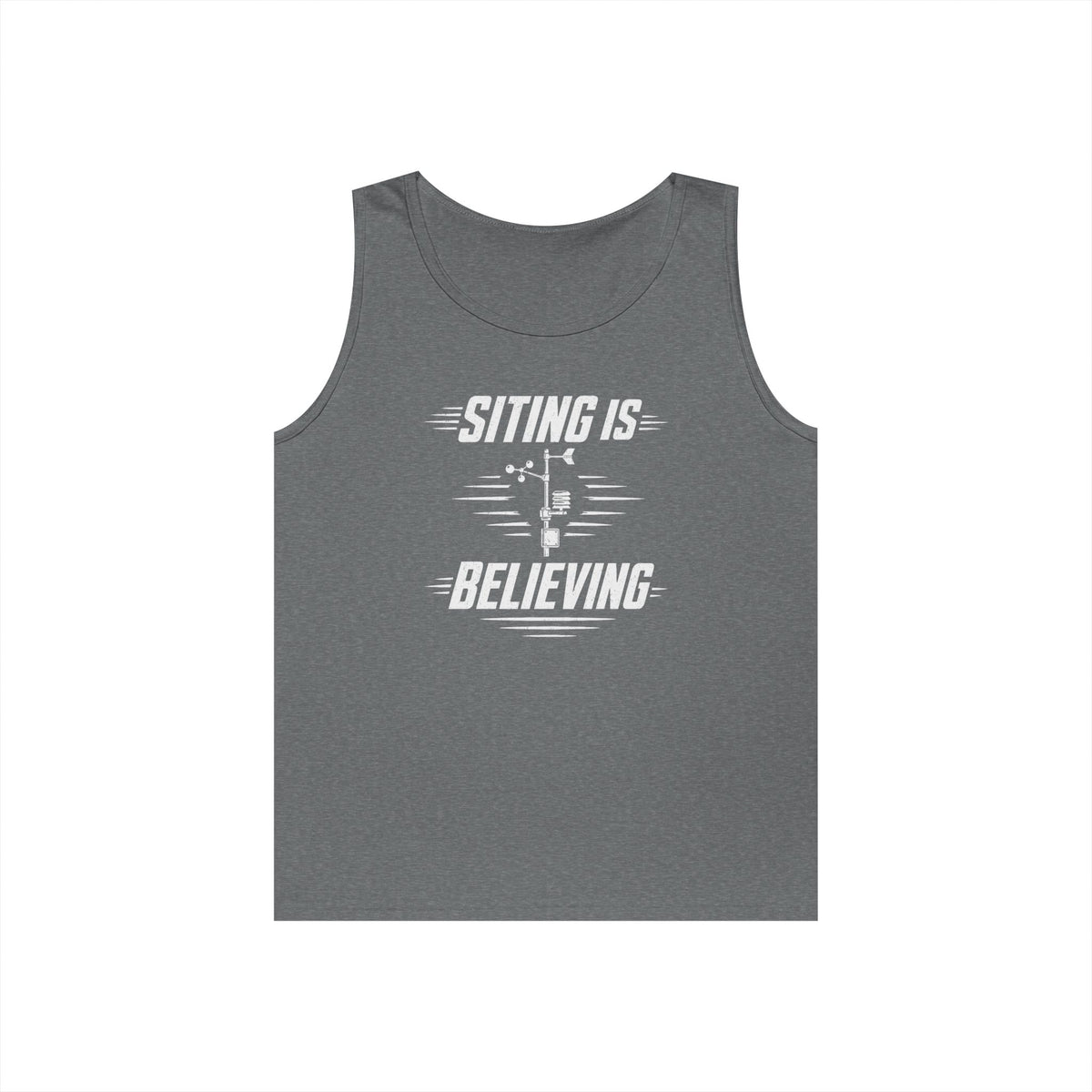 Siting Is Believing Tank Top