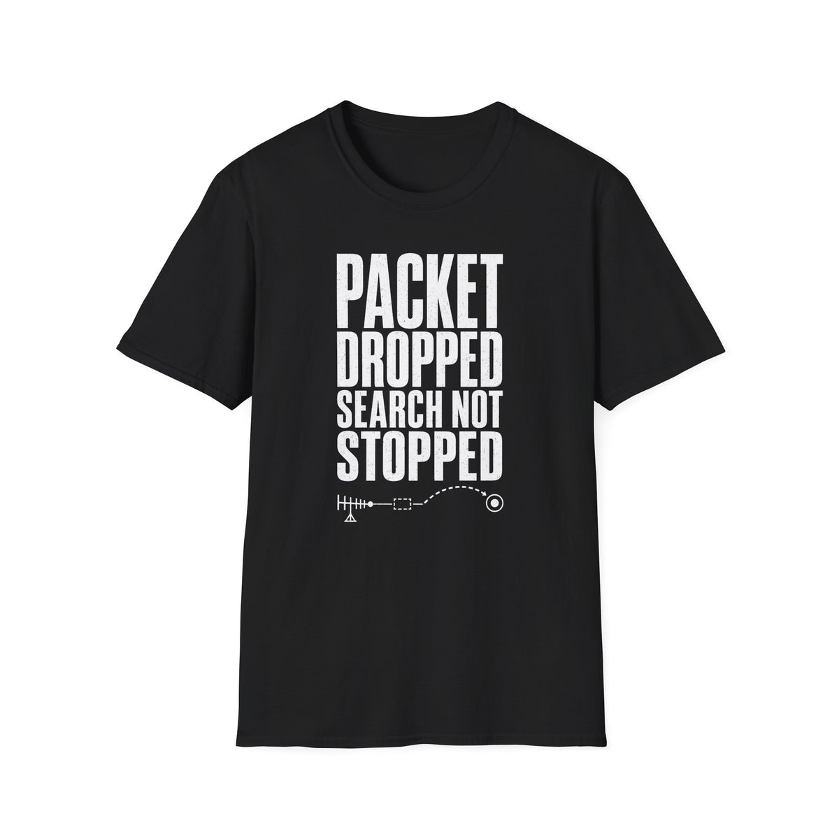 Packet Dropped Search Not Stopped T-Shirt