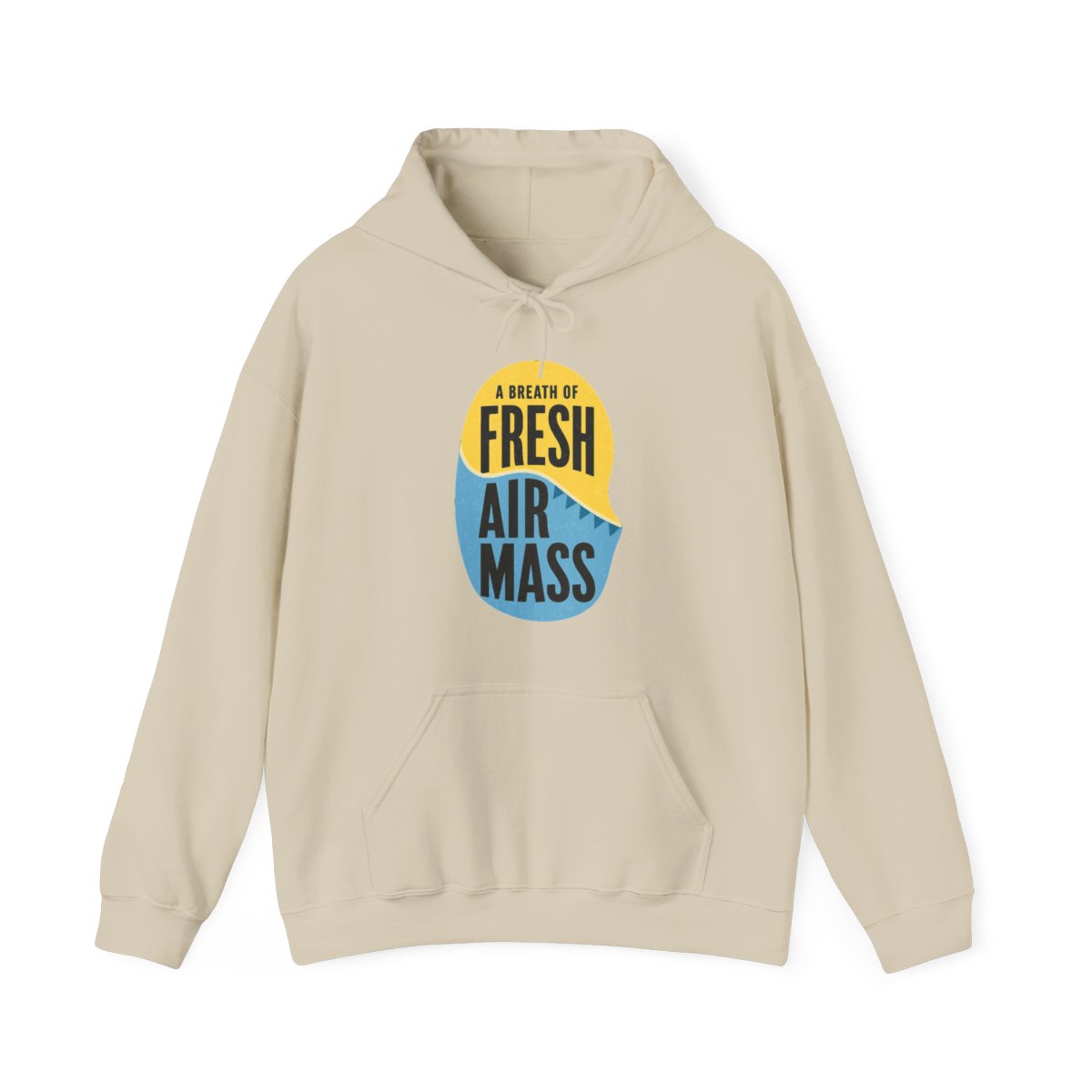 A Breath of Fresh Air Mass Hoodie in Sand