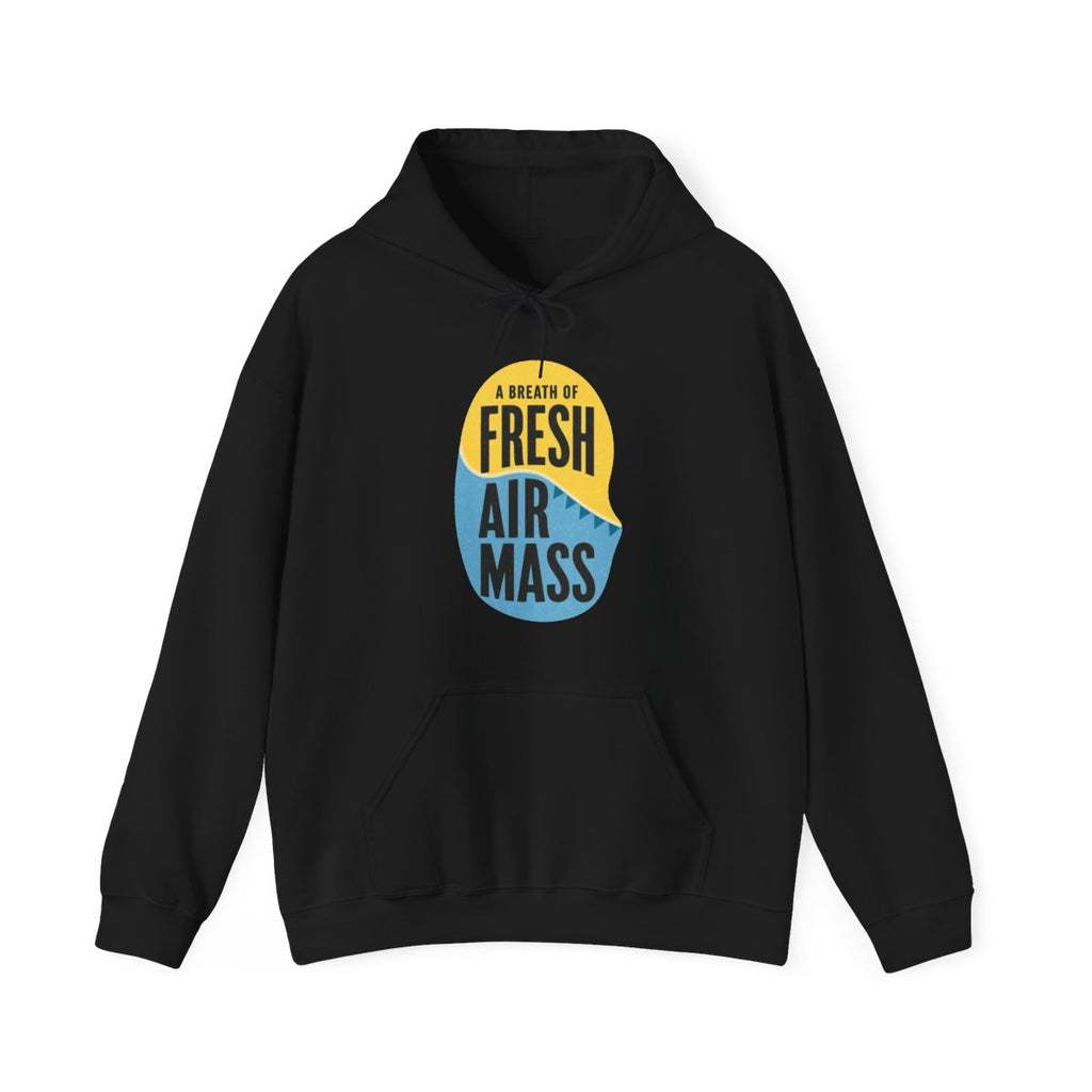 A Breath of Fresh Air Mass Hoodie in Black