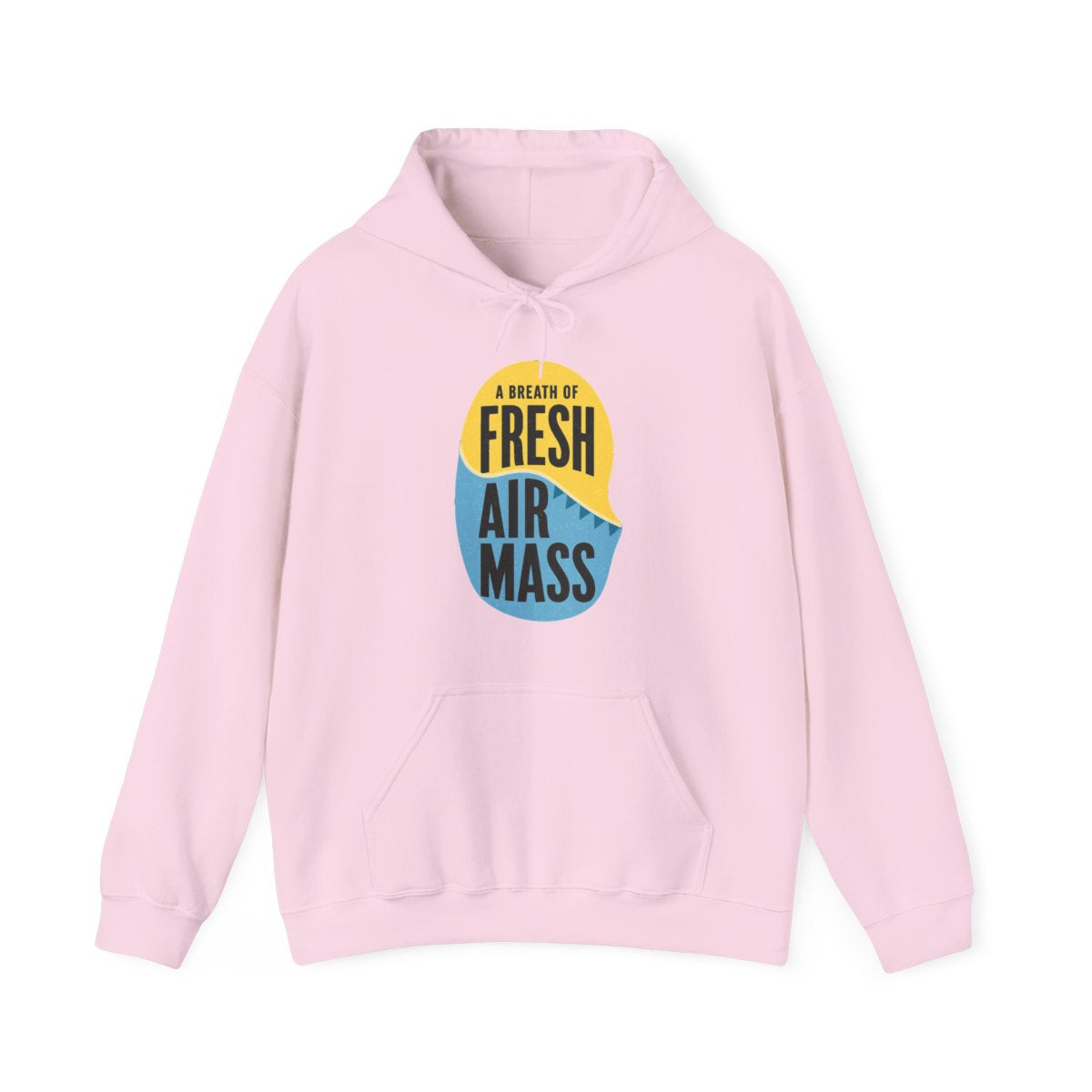 A Breath of Fresh Air Mass Hoodie in Light Pink