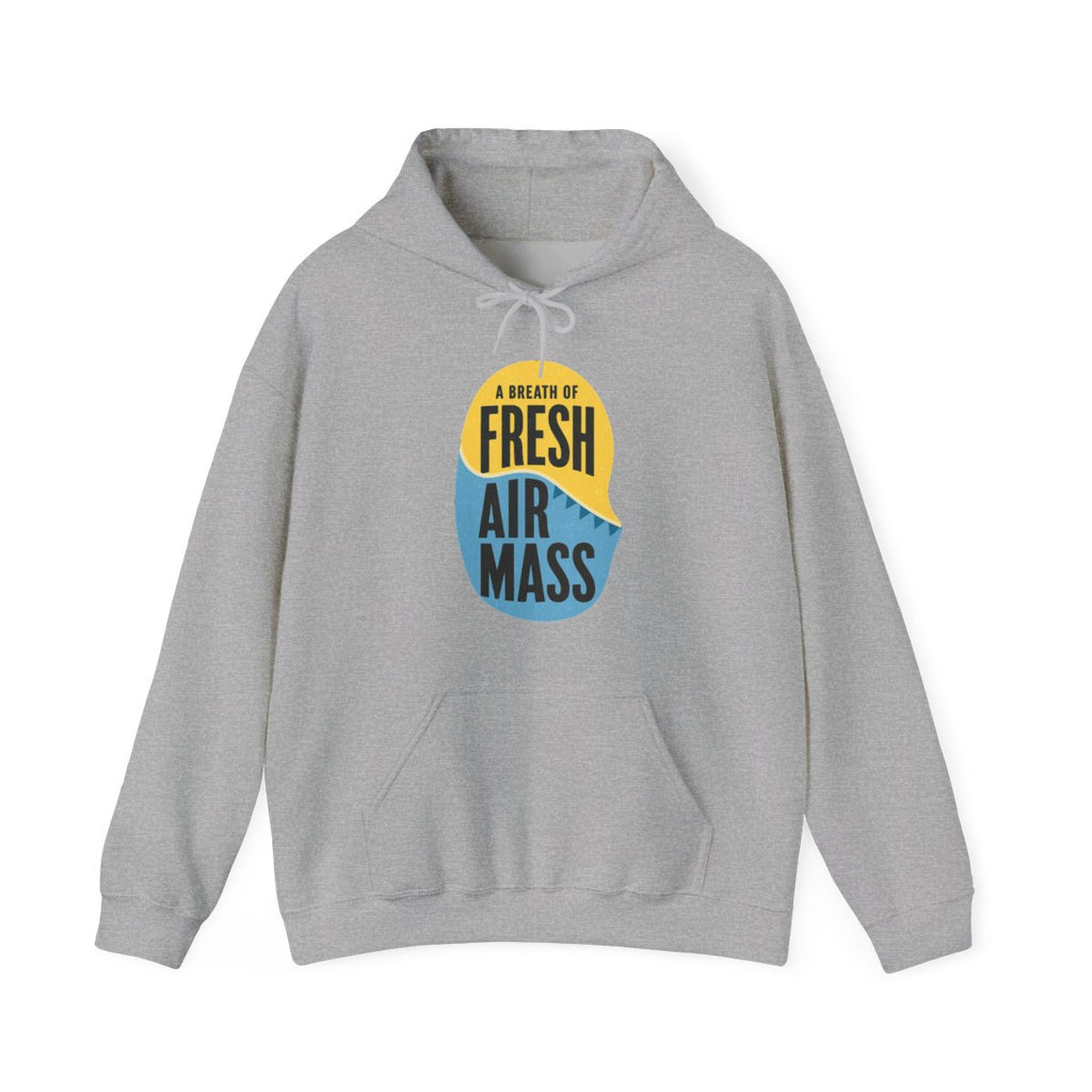 A Breath of Fresh Air Mass Hoodie in Sport Grey