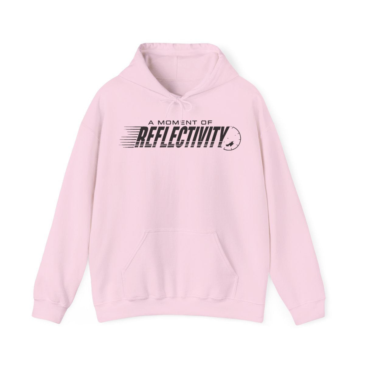 A Moment of Reflectivity Hoodie in Light Pink