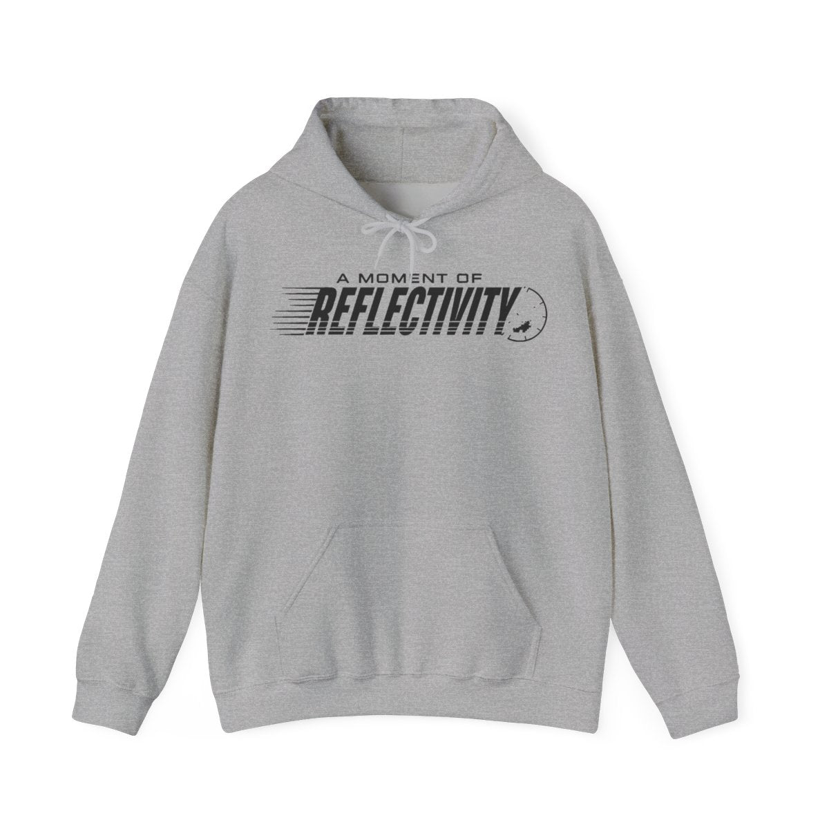 A Moment of Reflectivity Hoodie in Sport Grey