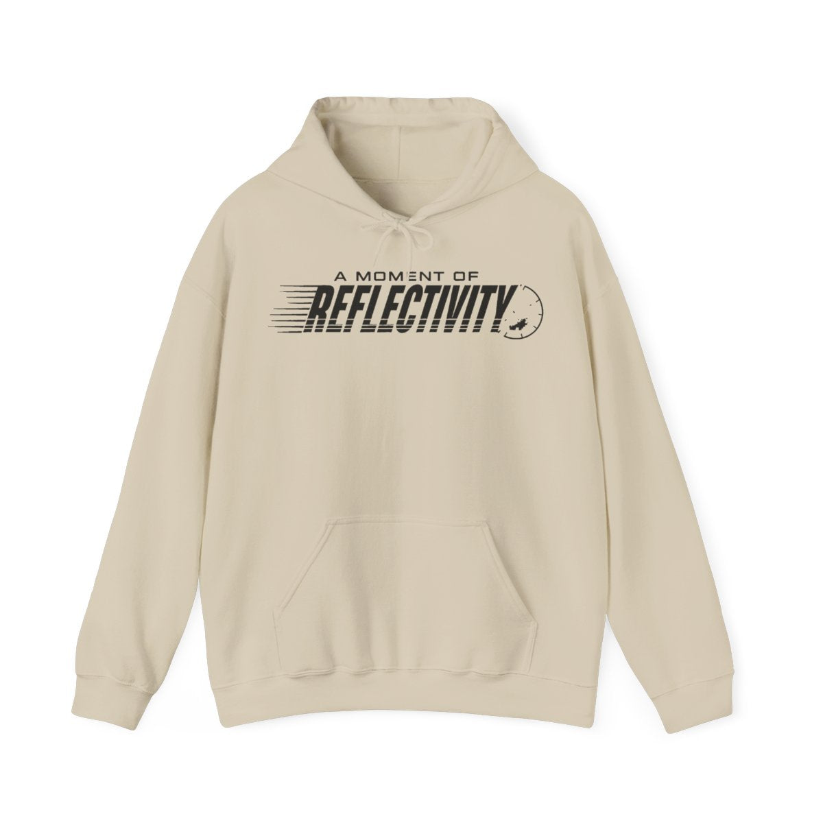 A Moment of Reflectivity Hoodie in Sand