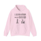 A Second Opinion From the Backyard Hoodie in Light Pink