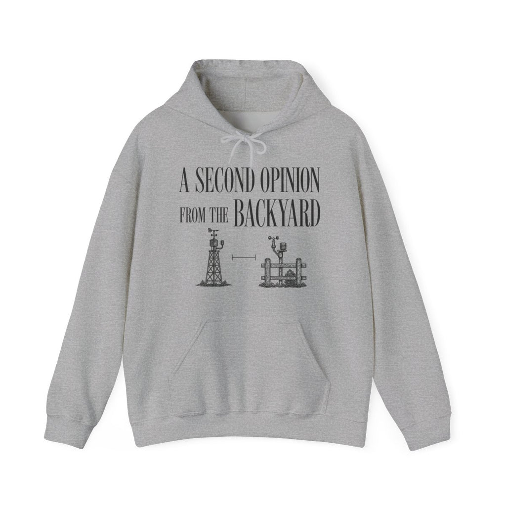 A Second Opinion From the Backyard Hoodie in Sport Grey