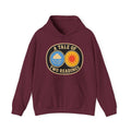 A Tale of Two Readings Hoodie in Maroon