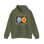 A Tale of Two Readings Hoodie in Military Green
