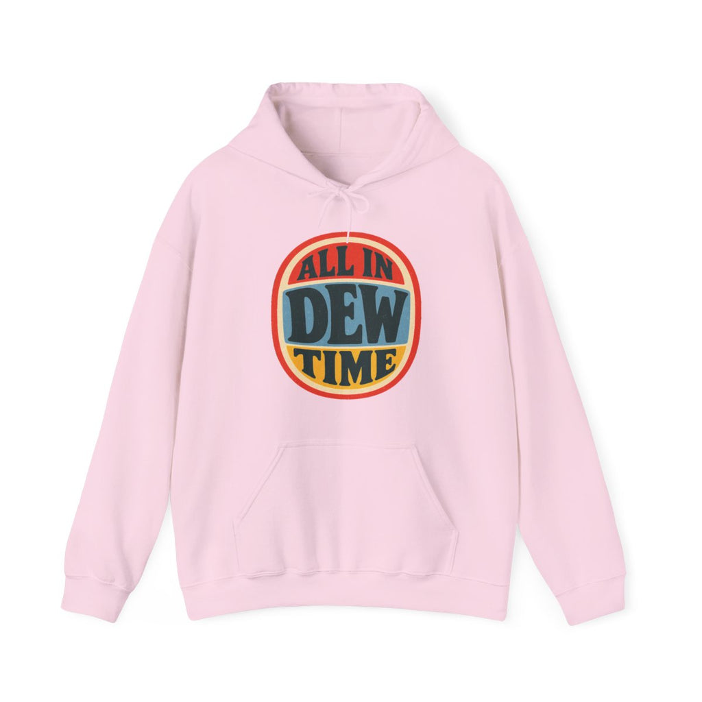 All in Dew Time Hoodie in Light Pink