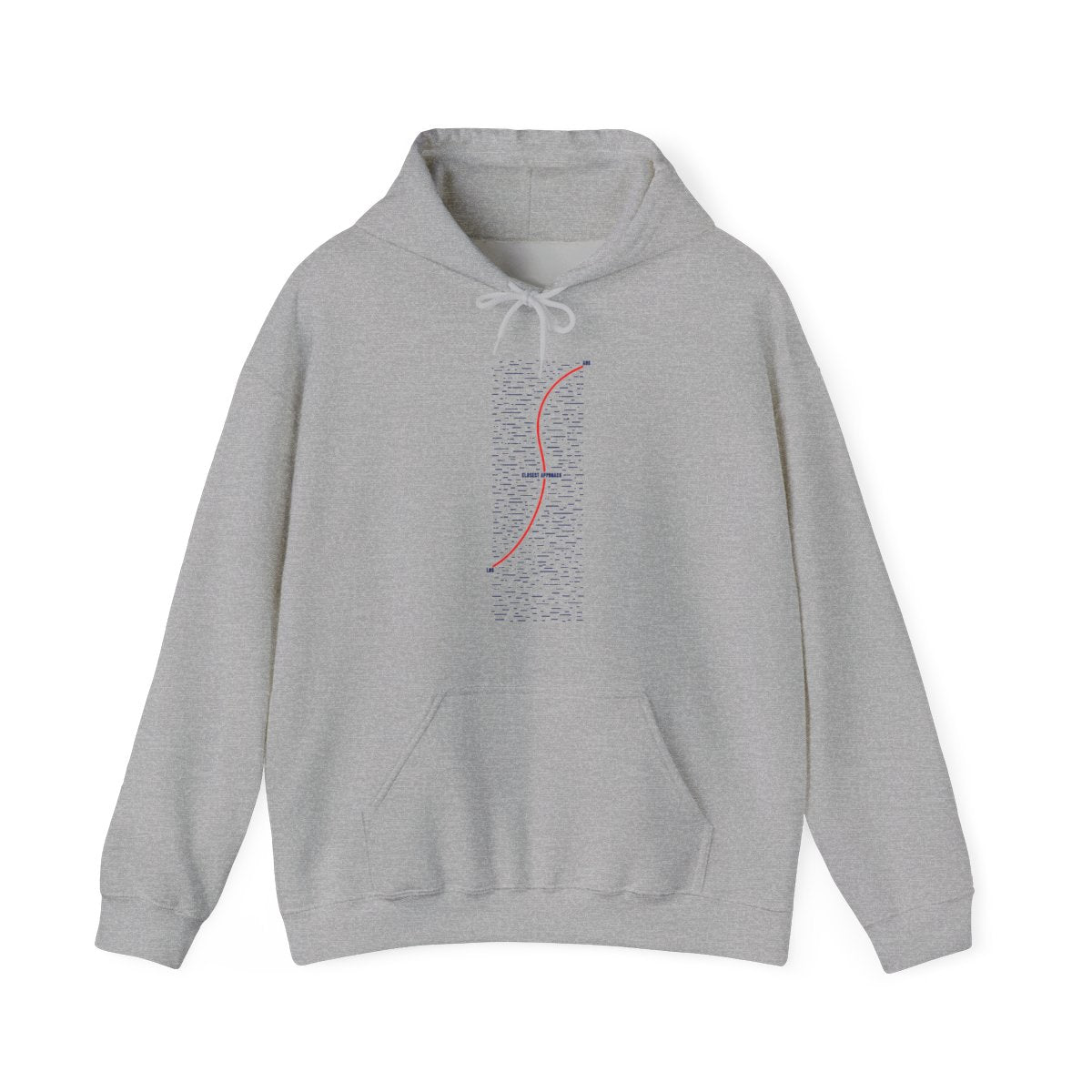 AOS Closest Approach LOS Hoodie in Sport Grey