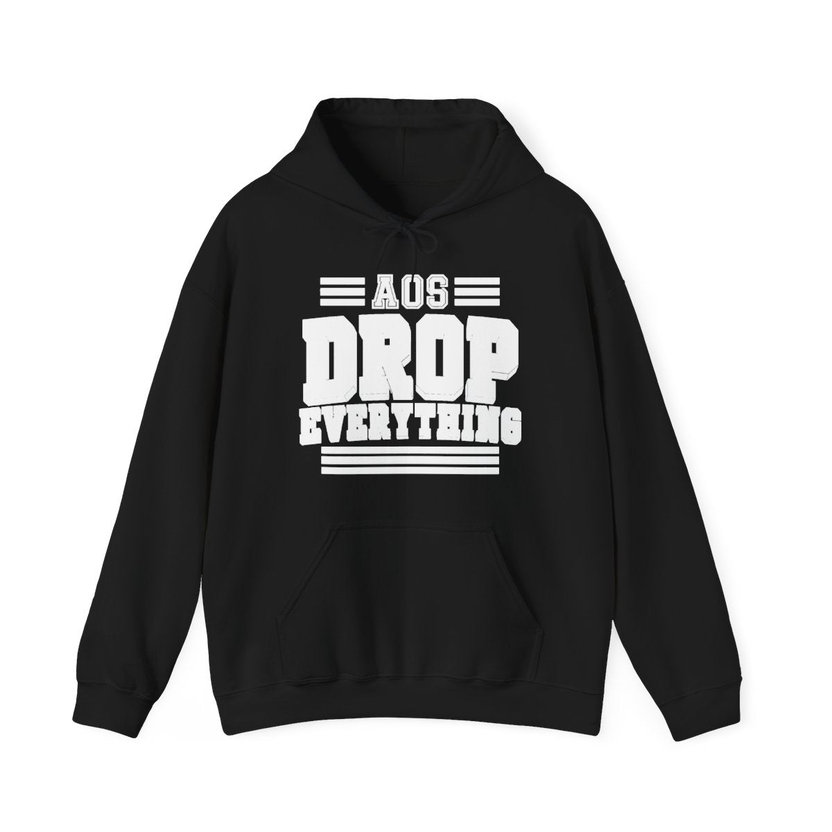 AOS Drop Everything Hoodie in Black