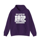 AOS Drop Everything Hoodie in Purple