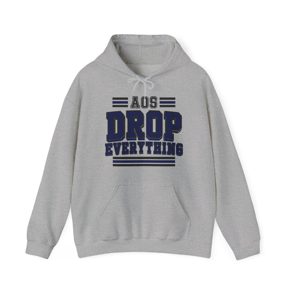 AOS Drop Everything Hoodie in Sport Grey