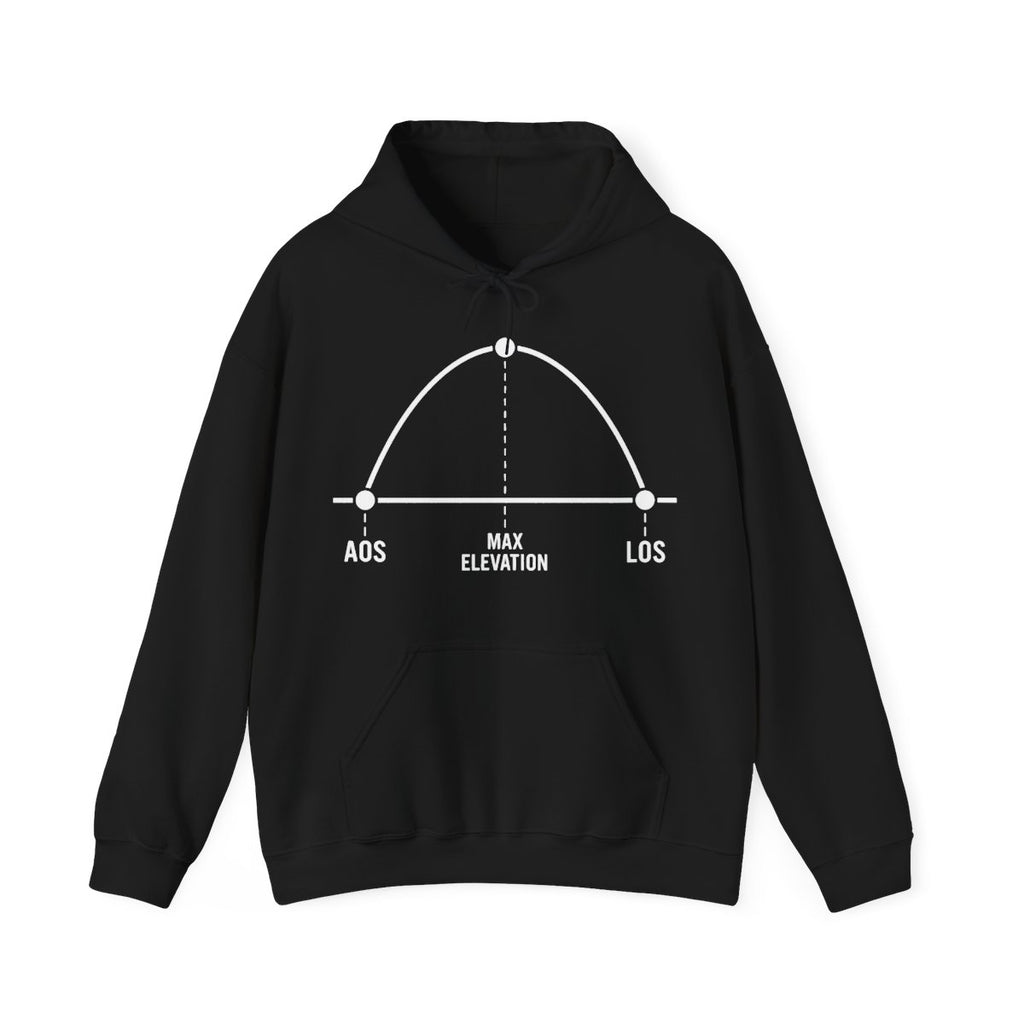 AOS Maximum Elevation LOS Hoodie in Black
