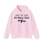 AOS to LOS No Small Talk Hoodie in Light Pink