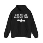AOS to LOS No Small Talk Hoodie in Black