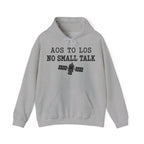 AOS to LOS No Small Talk Hoodie in Sport Grey