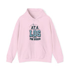 At a LOS for Words Hoodie in Light Pink