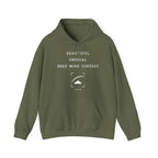 Beautiful Unusual Need More Context Hoodie in Military Green